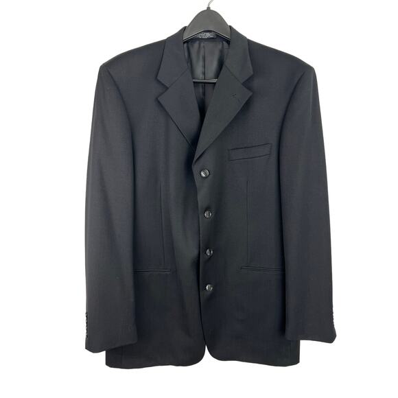 Jones New York Black Wool Suit Jacket 42L - Picture 1 of 7